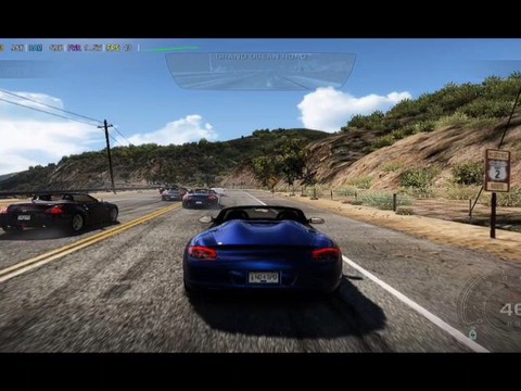 极品飞车14怎么分屏